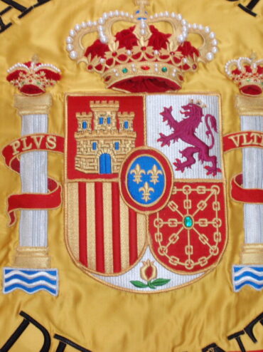 Bandera de España para la guardia civil